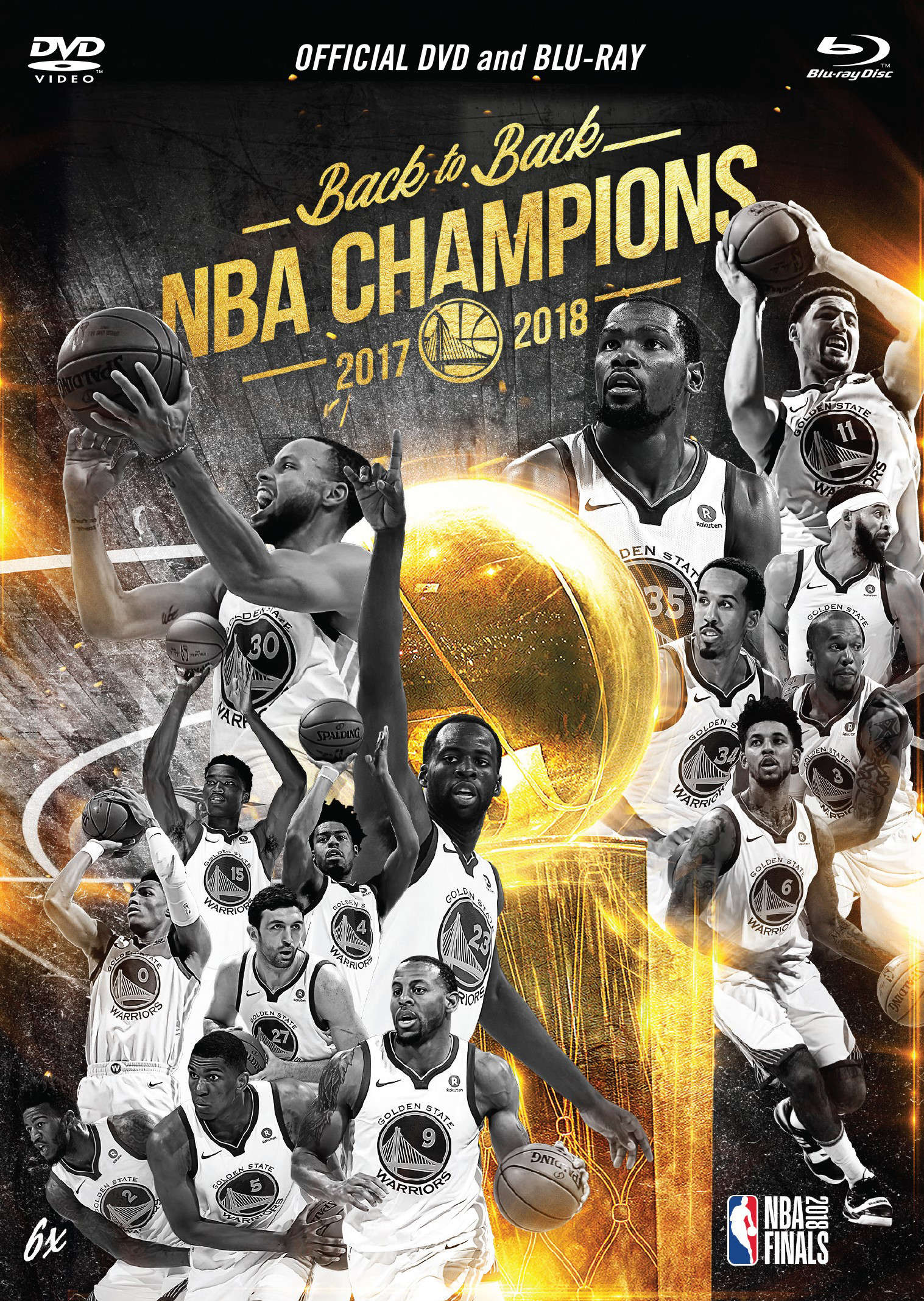 2018 NBA Champions: Golden State Warriors [Blu-ray/DVD] - Best Buy