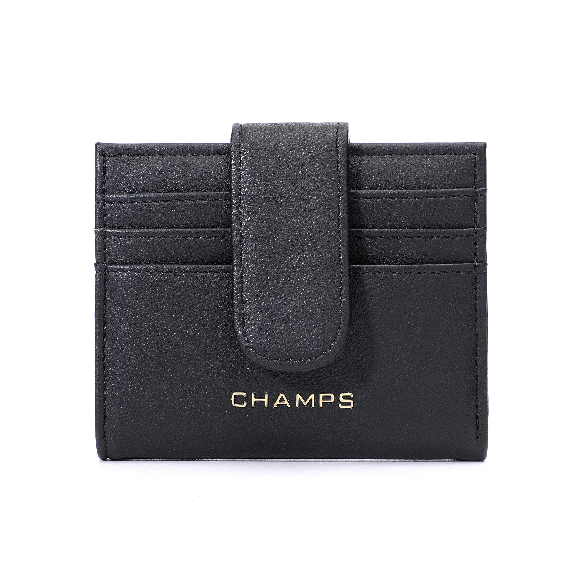 Champs - Iconic Collection Snap Cardholder - Black
