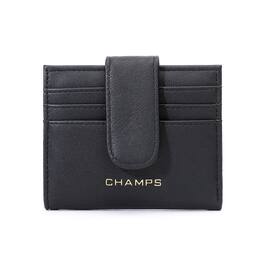 Champs - Iconic Collection Snap Cardholder - Black