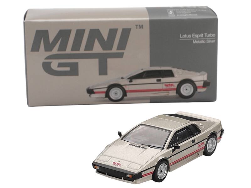 TM Lotus Esprit Turbo MINI Metallic Silver GT