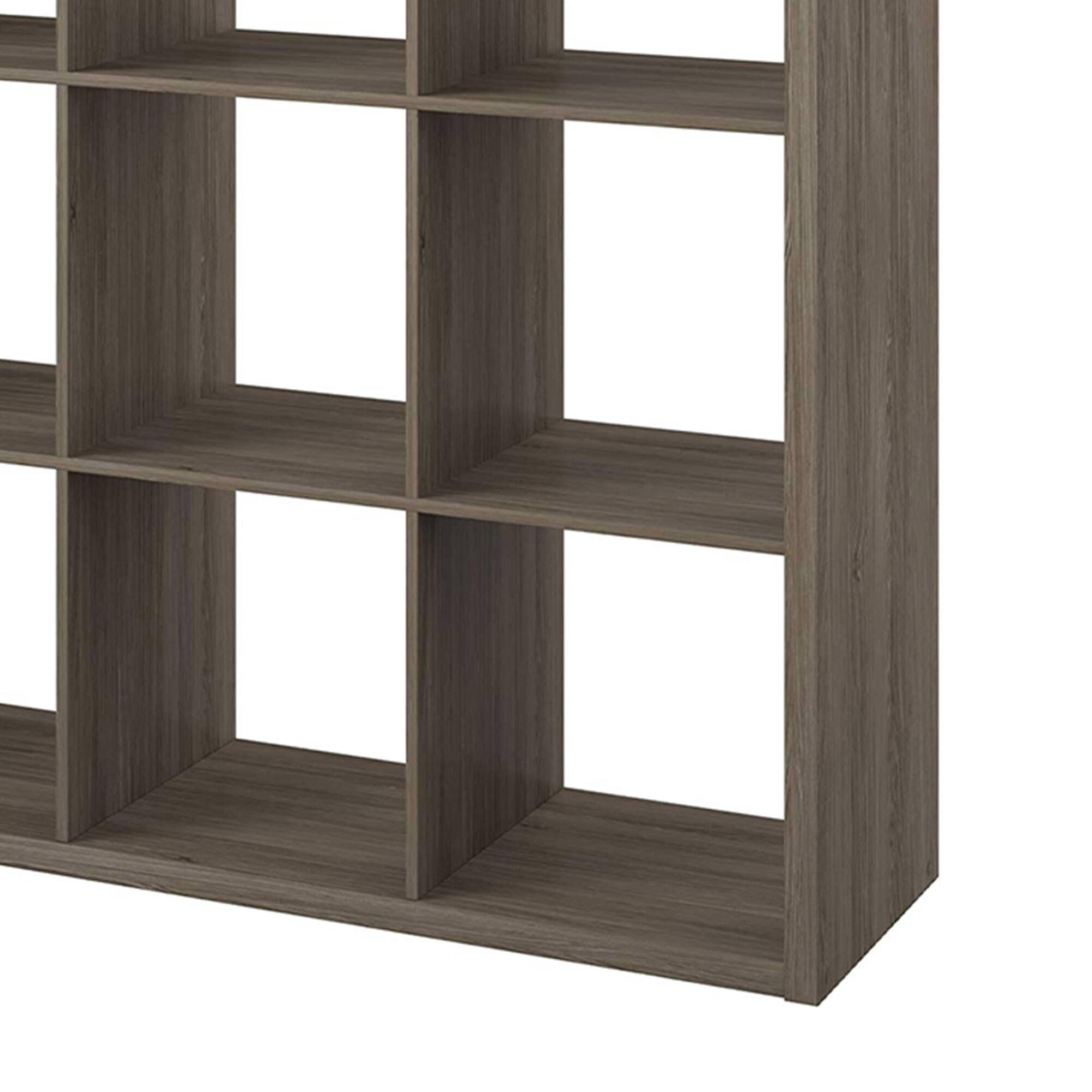 Alt View 3. ClosetMaid - ClosetMaid Decorative Bookcase Open Back 9-Cube Storage Organizer, Graphite Gray - Graphite Gray.