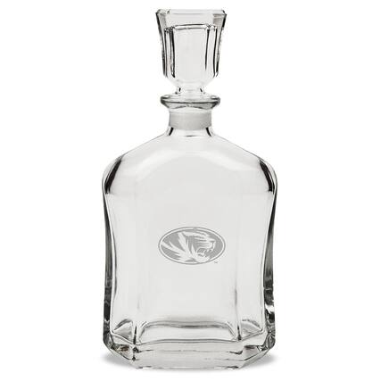 Front. Jardine - Missouri Tigers 23.75oz. Crystal Decanter - Multicolor.