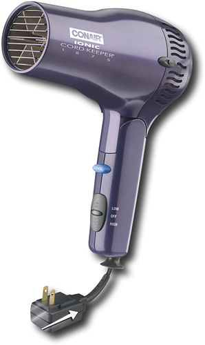 Best Buy: Conair Infiniti Ionic Cord-Keeper Hair Dryer Light Purple 169P