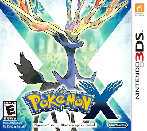 Front. Nintendo of America - Pokémon X - Multi. - E (Everyone)