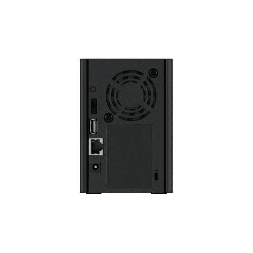 Alt View 12. Buffalo - LinkStation 220 8TB 2-Bay External Network Storage (NAS) - black.