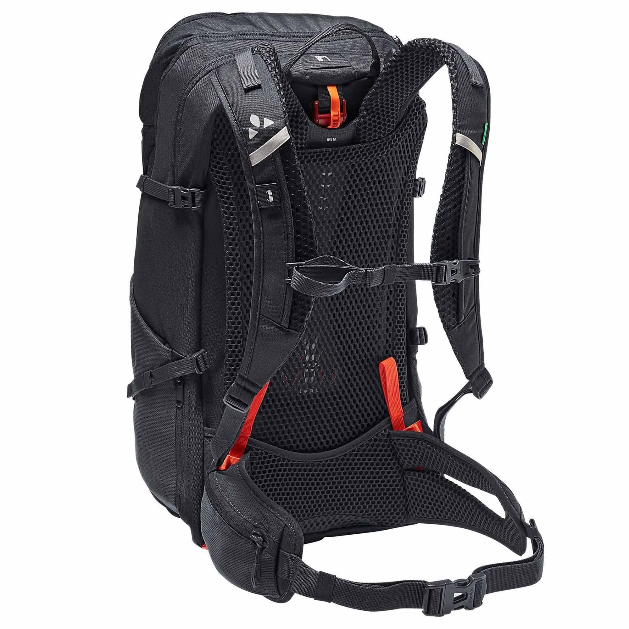 Alt View 1. VAUDE - Vaude Bike Alpin Pro 28 + liters mountain bike backpack - Black - Black.