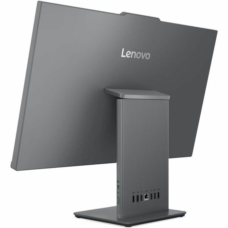 Alt View 3. Lenovo - Lenovo IdeaCentre 27ARR9 F0HQ0061US All-in-One Computer - AMD Ryzen 5 8645HS - 16 GB - 512 GB SSD - 27" Full HD - Luna Gray.
