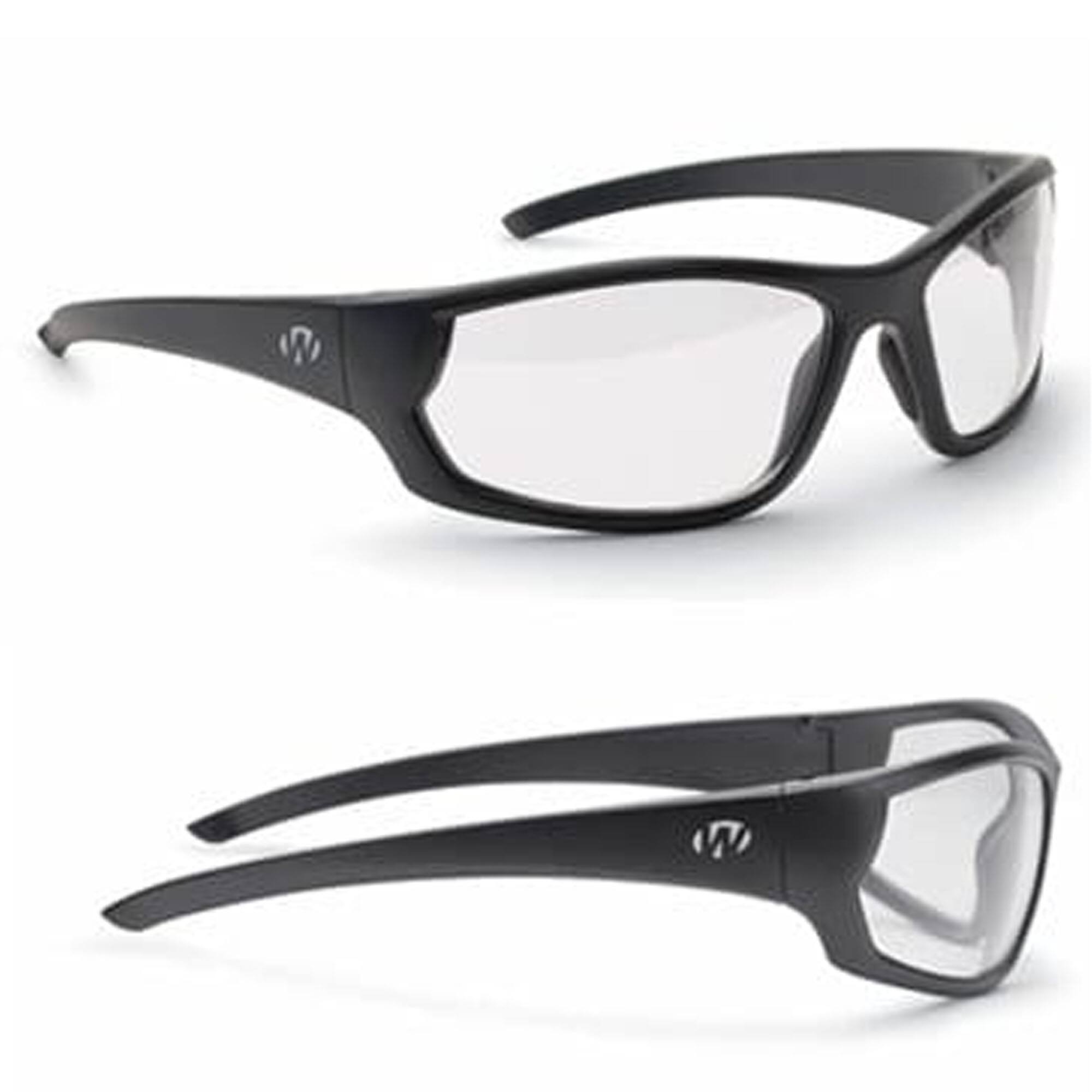 Alt View 1. Walker’s - Walker's Carbine Full Frame Shooting Glasses w/Case - Clear - Clear.