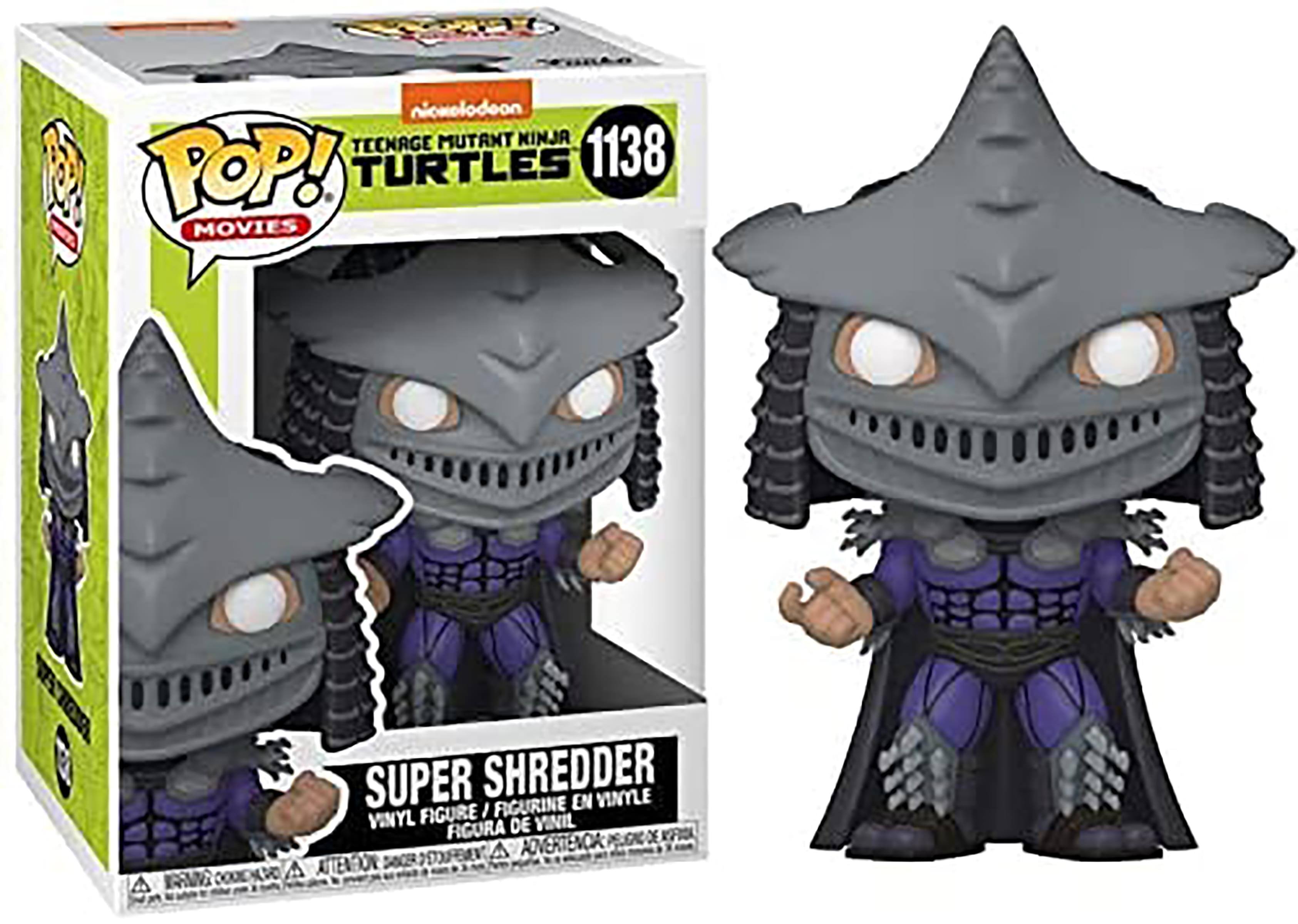 Nomolodeon  
TEENAGE MUTANT NINJA TURTLES  
1138  
POP! MOVIES  
SUPER SHREDDER  
VINYL FIGURE / FIGURINE EN VINYLE / FIGURA DE VINIL  
ATTENTION: CHOKING HAZARD - SMALL PARTS  
ADVERTENCIA: PEQUEÑOS OBJETOS QUE PUEDE SER INGESTADOS