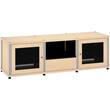 Salamander Designs - Synergy 236 TV Stand for Most Flat-Panel or DLP TVs Up to 70" - Maple - Larger Front
