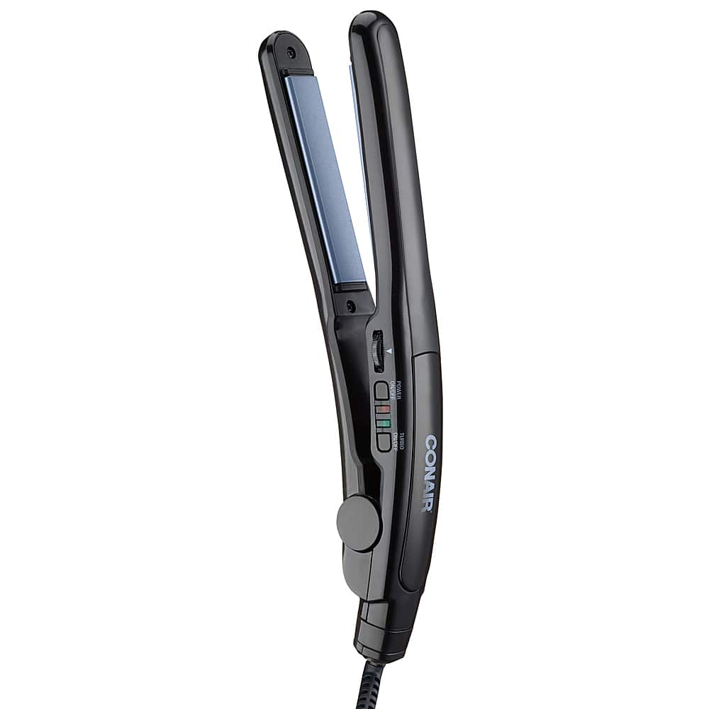 Angle View: Conair Ultra Slim Instant Heat Ceramic Flat Iron 3/4"