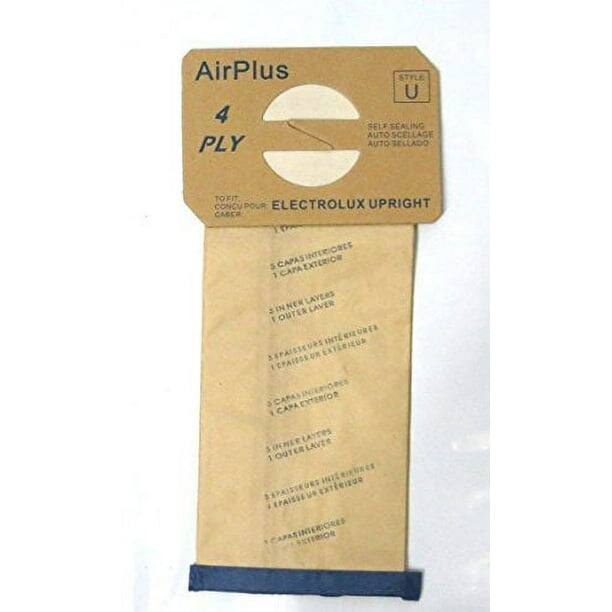 AirPlus  
4 PLY  
SELF SEALING  
AUTO  
STFLE U  

FOR YOUR ELECTROLUX UPRIGHT CABINET  

5 CAPAS INTERIORES  
1 CAPA EXTERIOR  
LAYERS 2 IN INNER  
1 CAPA EXTERIOR  
LAYERS 5 OUTER  
1 CAPA EXTERIOR  
LAYERS 1 OUTER