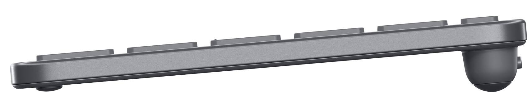 Alt View 16. Lenovo - Multi-Device Wireless Keyboard - Luna Gray.