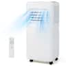 Gymax - 8000 BTU Portable Air Conditioner w/ Remote Control 3-in-1 Portable AC Unit w/ Fan & Dehumidifier - White