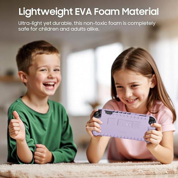 Lightweight EVA Foam Material  
Ultra-light yet durable, this non-toxic foam is completely safe for children and adults alike.