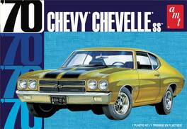PopMarket - AMT 1970 Chevy Chevelle SS 2T 1/25 Scale Model Kit - COLLECTIBLES - Multicolor