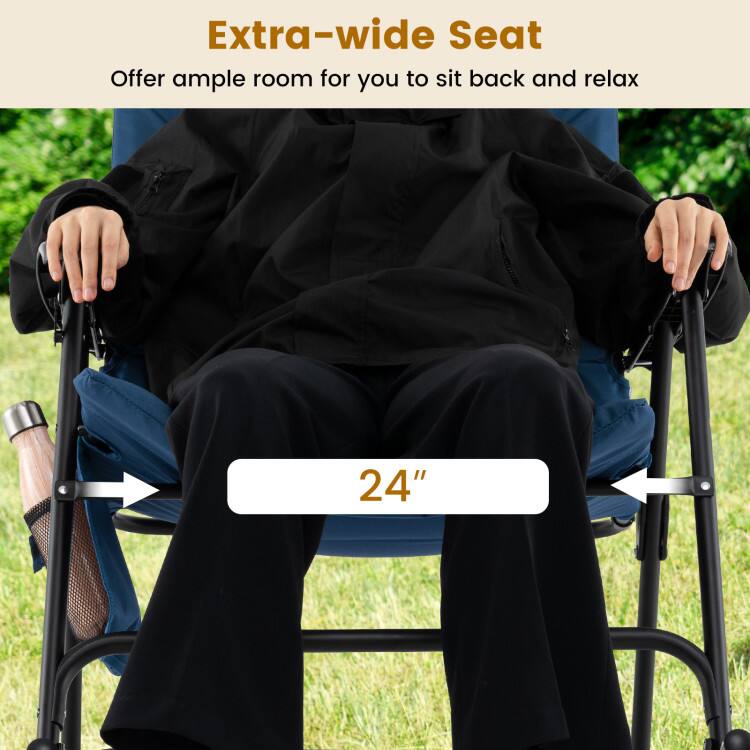 Extra-wide Seat  
Offer ample room for you to sit back and relax  
24"