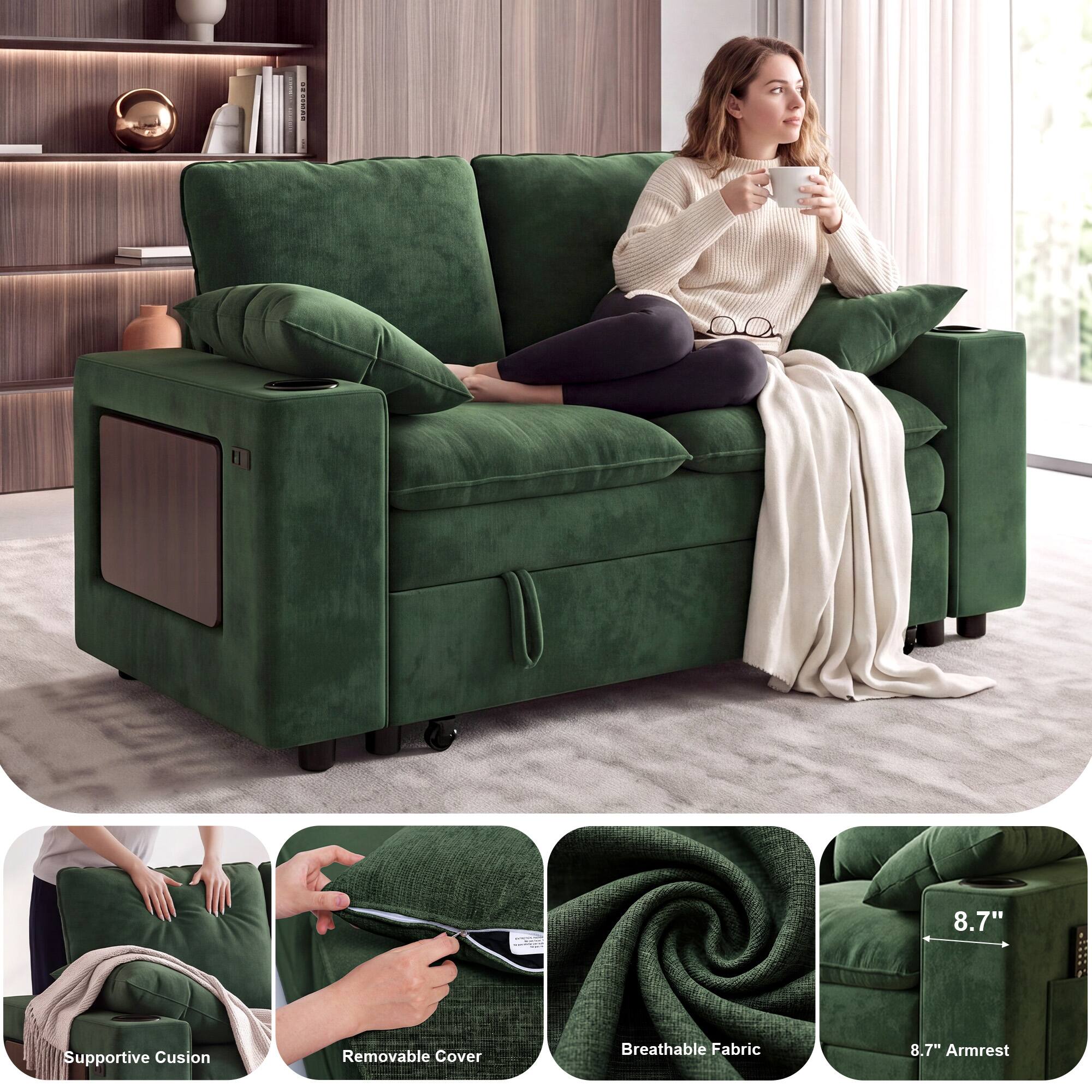 COMPANY

8.7"

Supportive Cushion
Removable Cover
Breathable Fabric
8.7" Armrest
