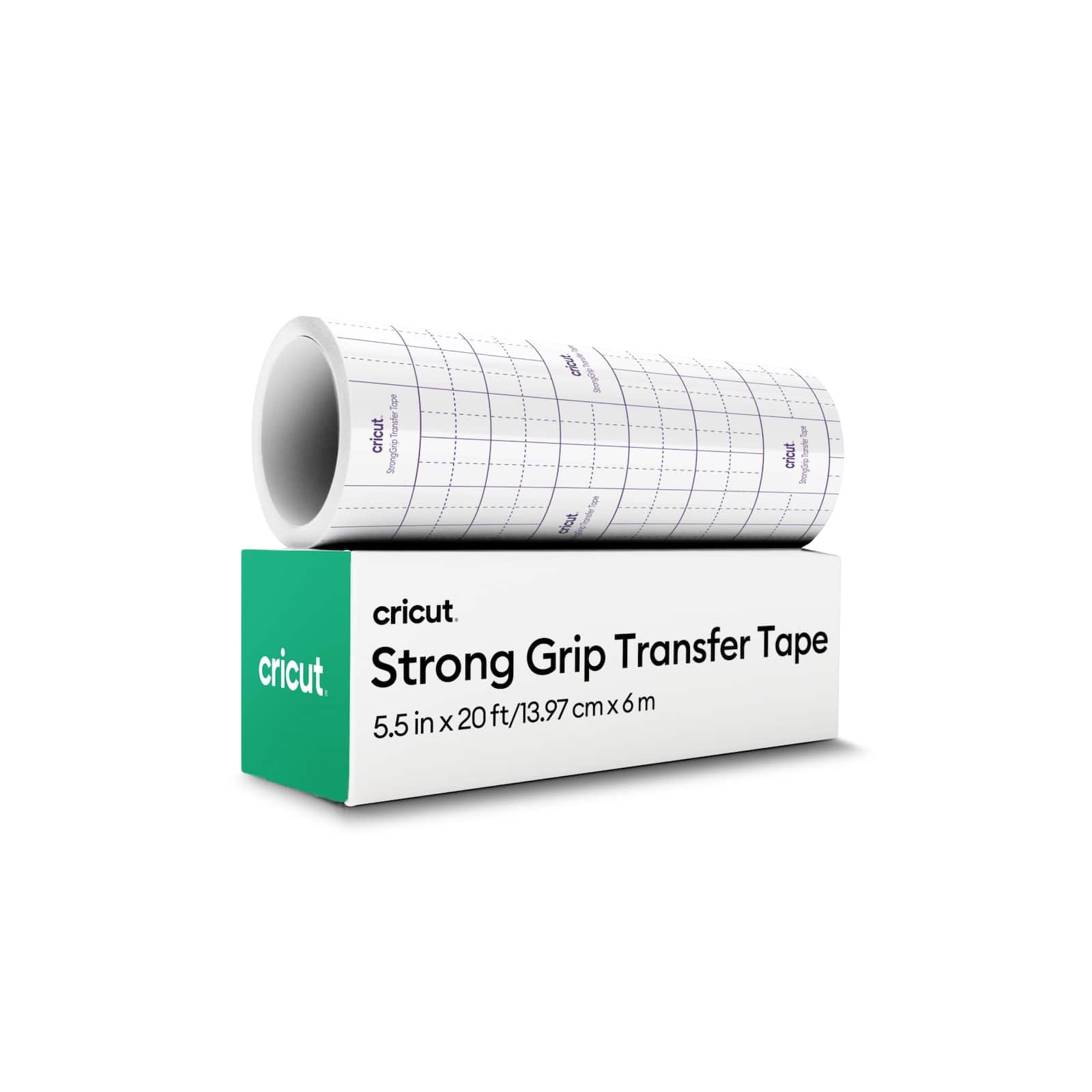cricut  
Strong Grip Transfer Tape  
5.5 in x 20 ft / 13.97 cm x 6 m