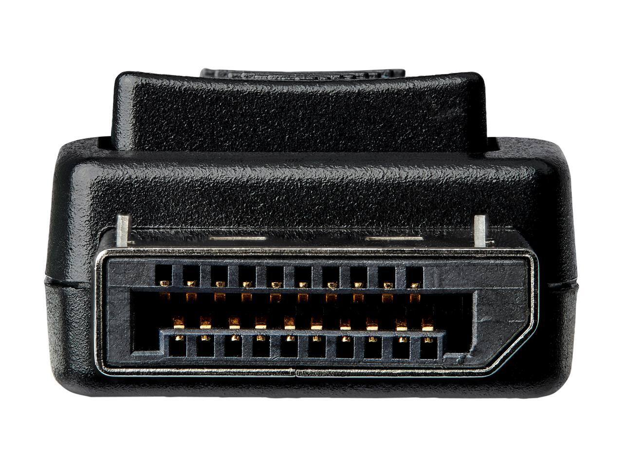 Alt View 4. StarTech.com - StarTech.com DP2HD4K60H DisplayPort to HDMI Adapter with HDR - 4K 60Hz - Black - DP to HDMI Converter.