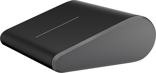  Microsoft - Wedge Surface Edition Wireless Touch Mouse - Black/Gray