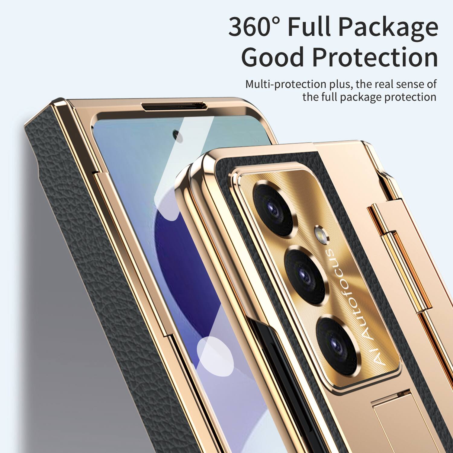 360° Full Package Good Protection  
Multi-protection plus, the real sense of the full package protection  
AI Autofocus