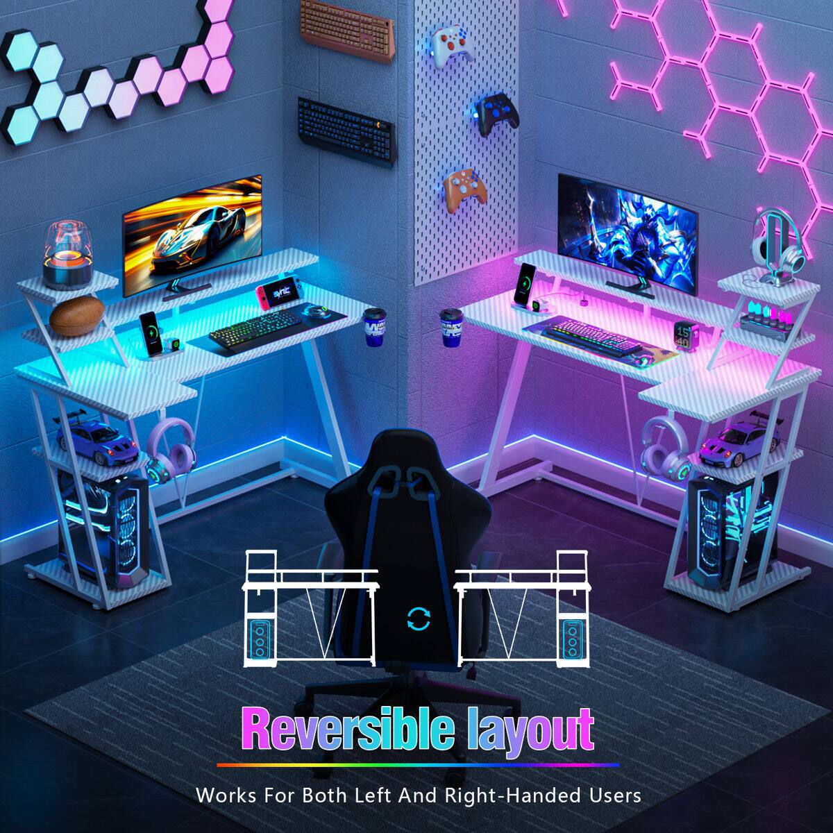 Sn 15 HON 4a 00 0.. C .0 Reversible layout Works For Both Left And Right-Handed Users