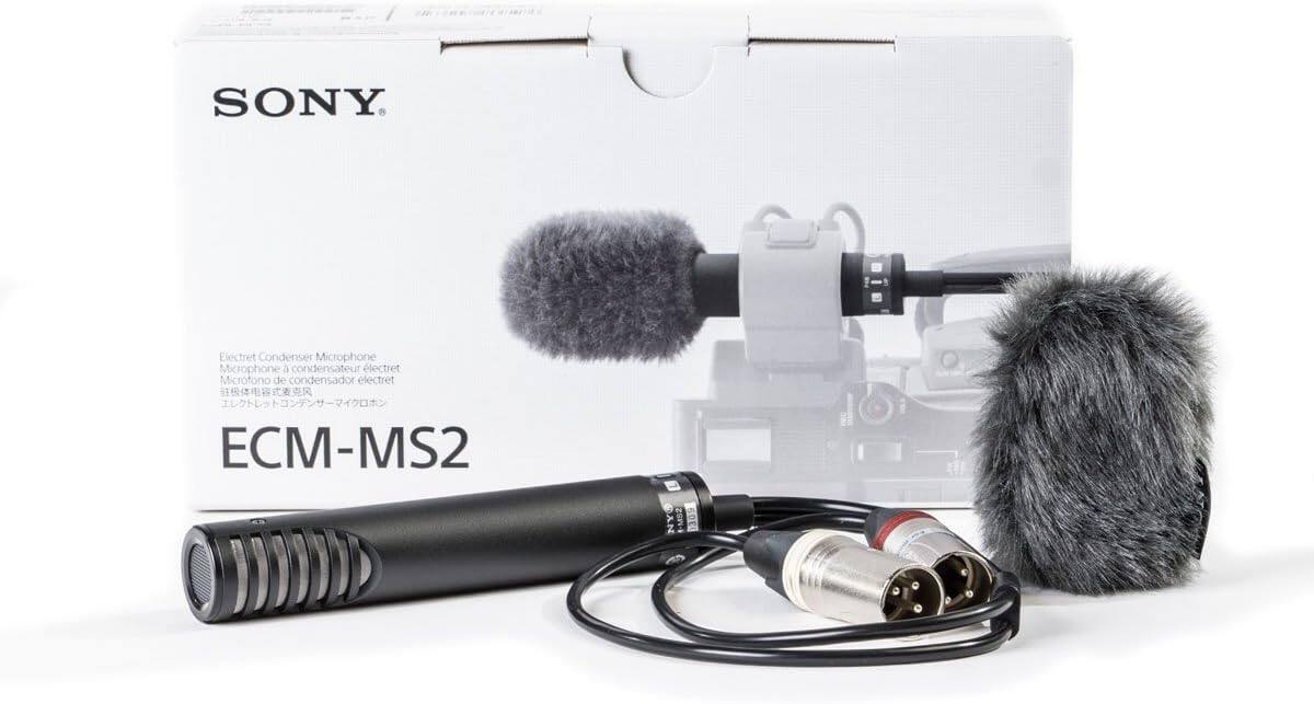 SONY  
Electret Condenser Microphone  
Microphone à condensateur électret  
Microfono de condensador electret  
ECM-MS2