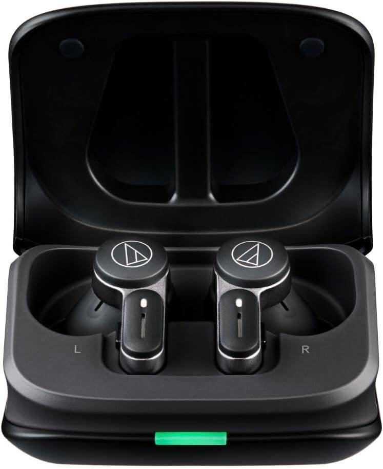 Audio Technica ATH TWX7 Truly Wireless Earbuds Black ATH-TWX7BK