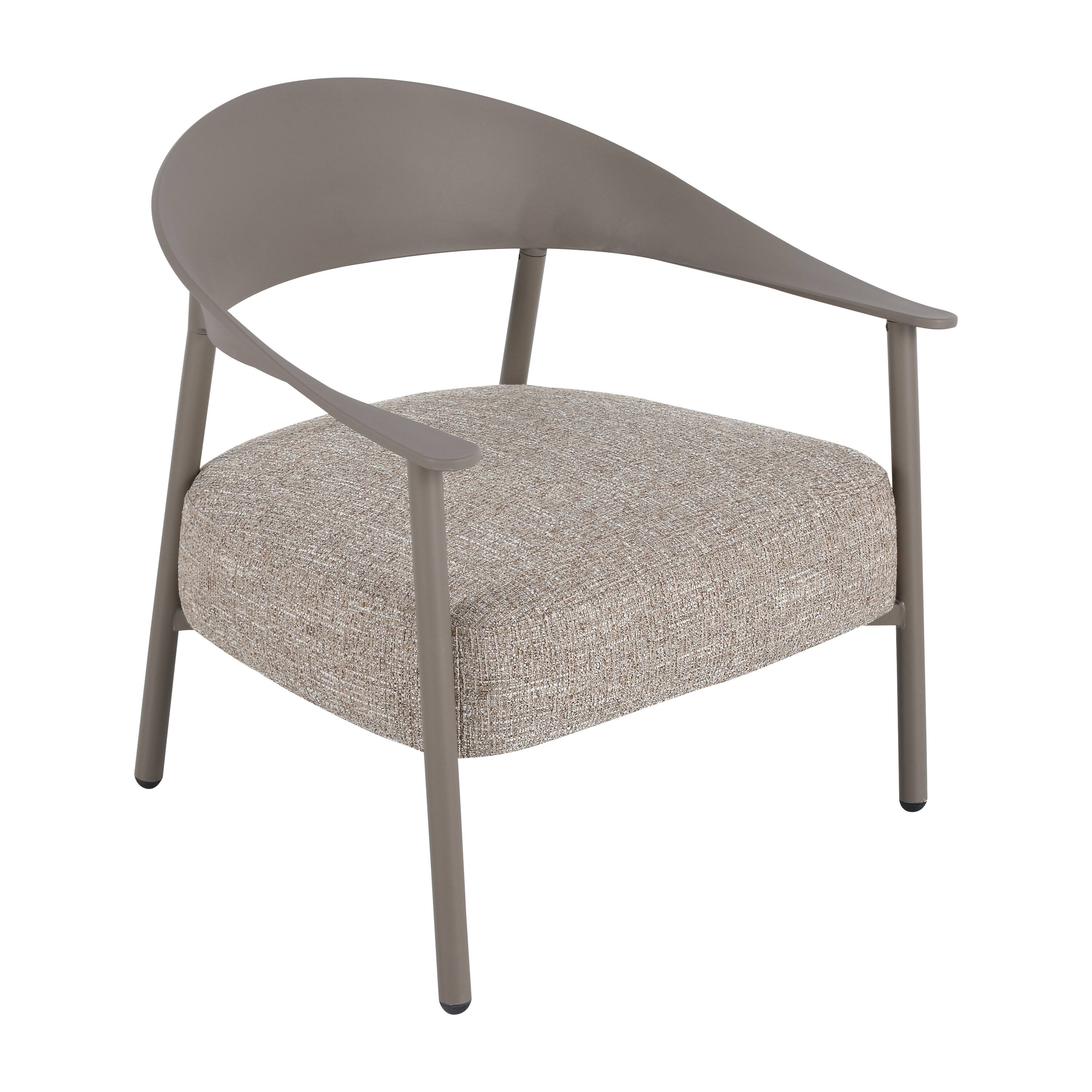 Alt View 2. Mondawe - 3-Piece Outdoor Accent Chair Set with Coffee Table - Grey.