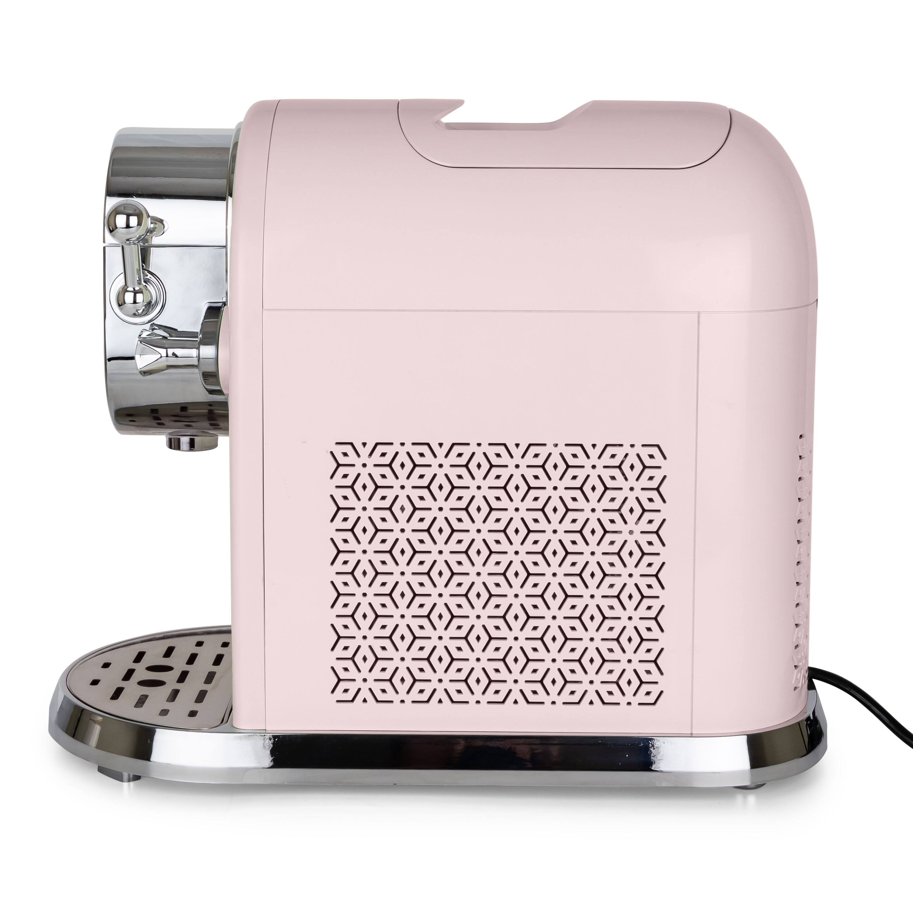 Left. Nostalgia - Professional 1.25 Qt Soft Serve Ice Cream Machine - Pink.