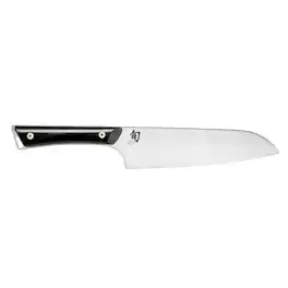 Shun - Kazahana Santoku Knife, 7 Inch - Silver