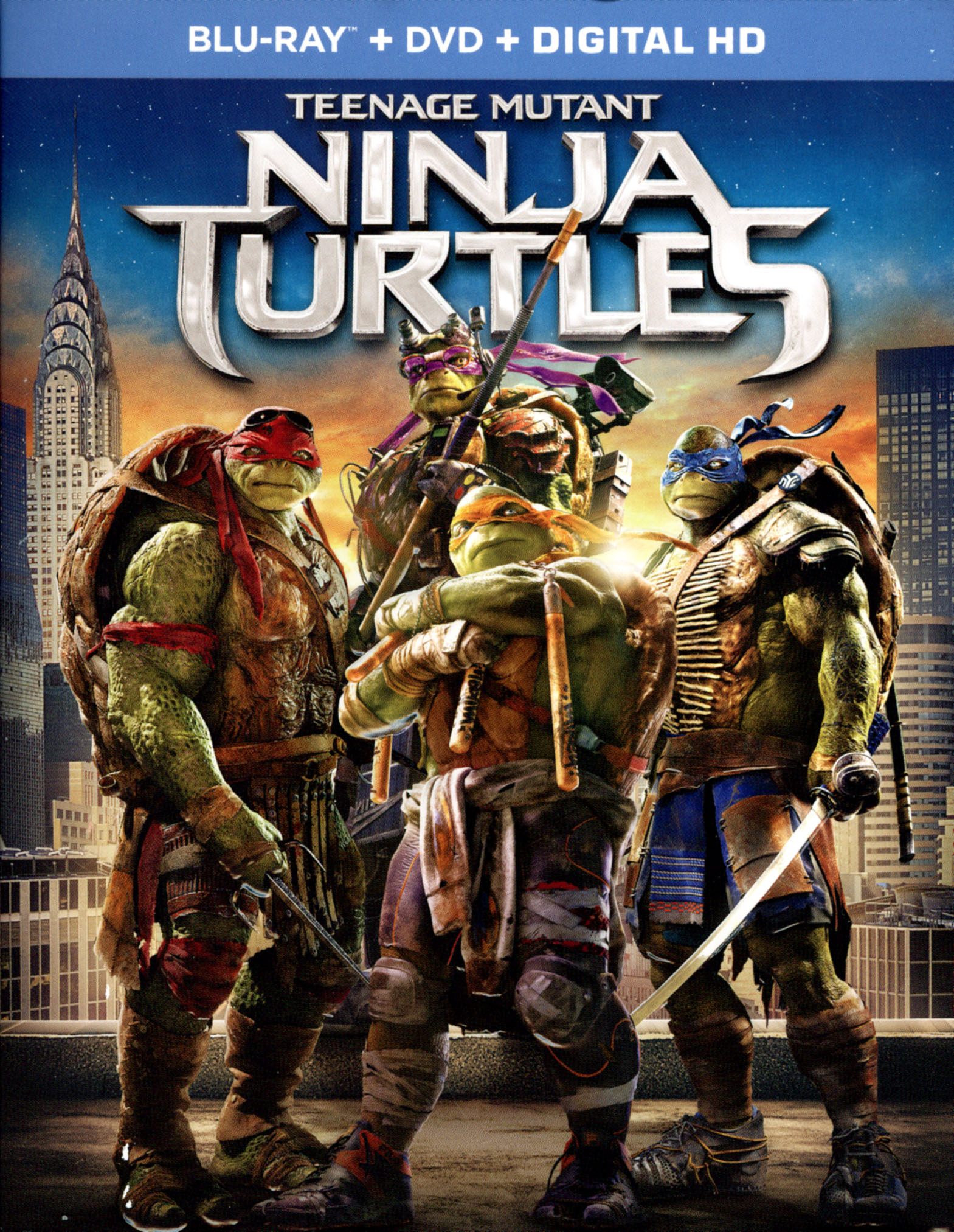 Teenage Mutant Ninja Turtles 2 Discs Includes Digital Copy Blu Ray Dvd 2014 Best Buy