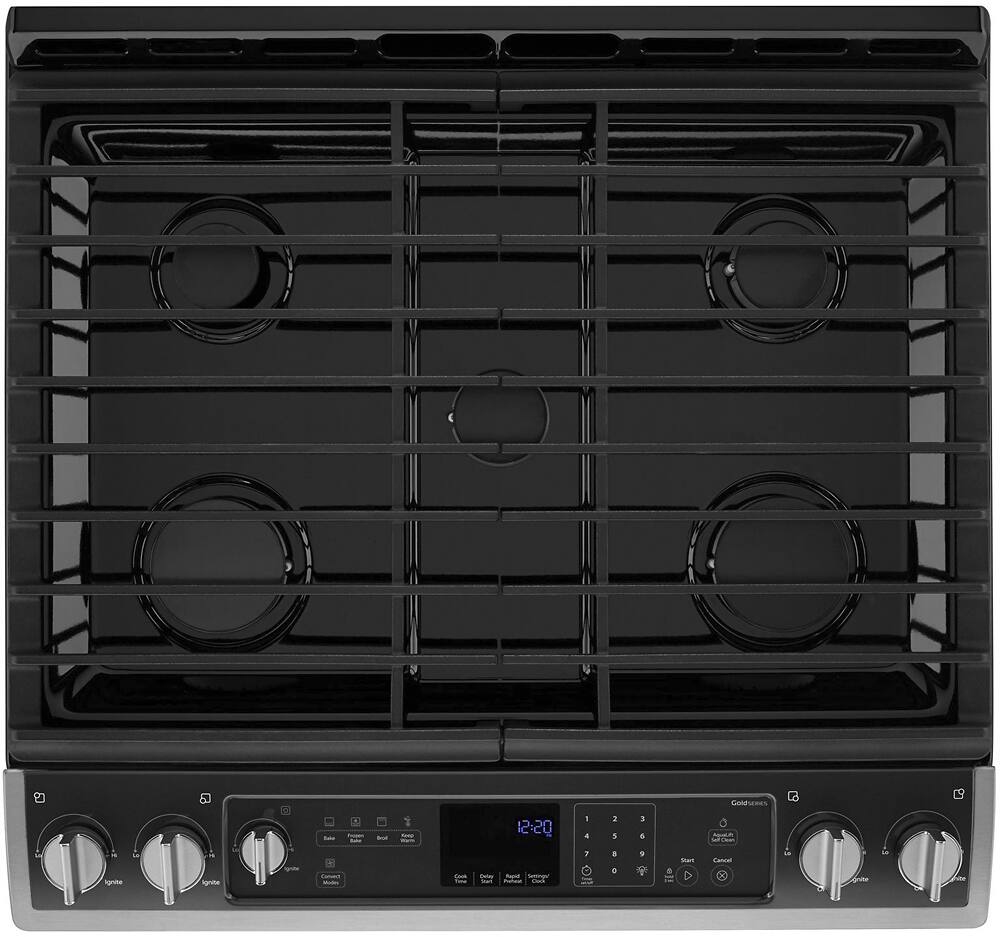 Best Buy Whirlpool 5.8 Cu. Ft. SelfCleaning SlideIn Gas Convection