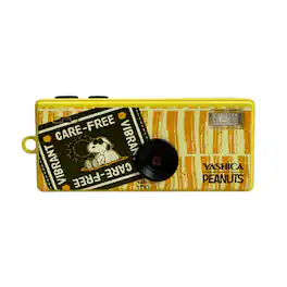 Yashica - Funtastic KeyChain Digital Camera with Flip Display - White