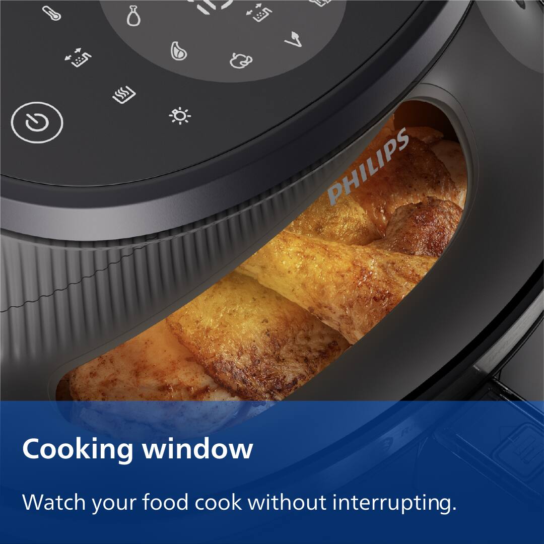 PHILIPS

Cooking window

Watch your food cook without interrupting.