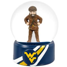 Evergreen Enterprises - West Virginia Mountaineers 100mm Mascot Glass Water Globe - Multicolor
