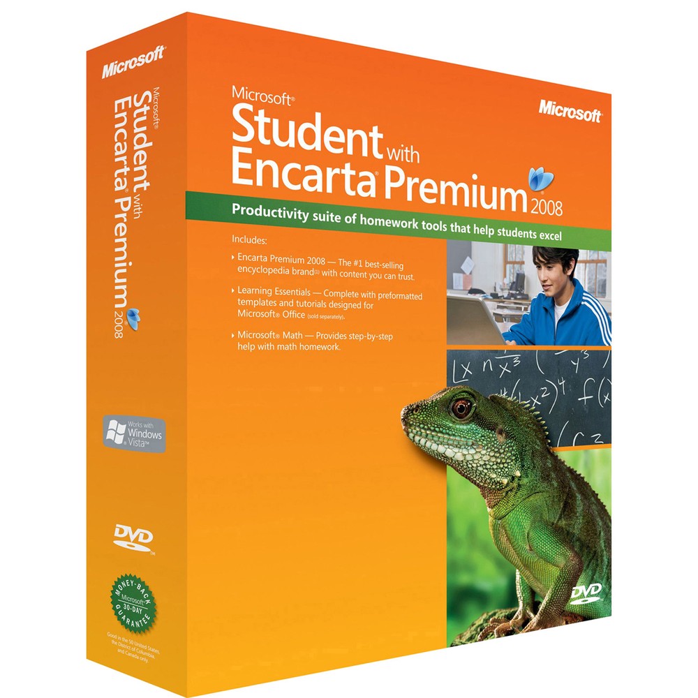 Best Buy: Student with Encarta Premium 2008 Complete Product 1 PC Not  Applicable