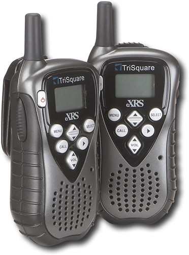 Best Buy: eXRS eXRS 900MHz FHSS 2-Way Radios (Pair) Charcoal