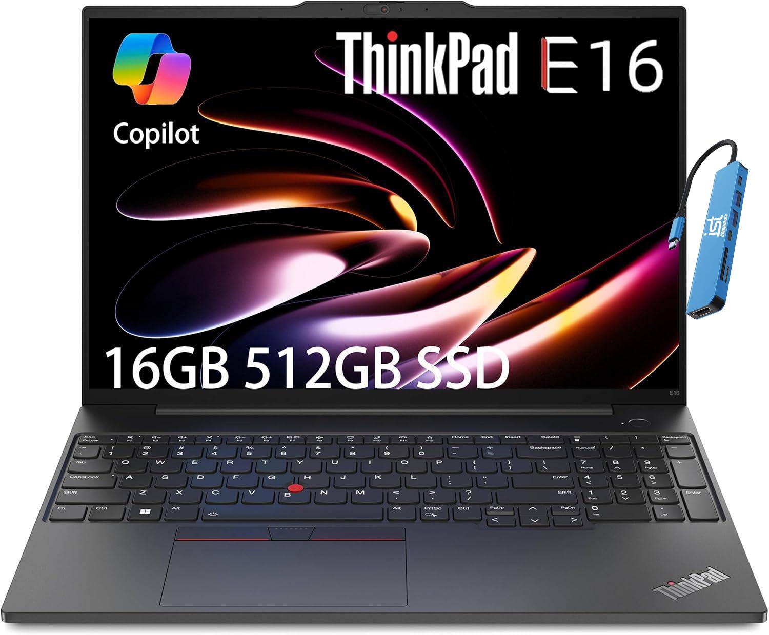 Copilot  
ThinkPad E16  
16GB 512GB SSD