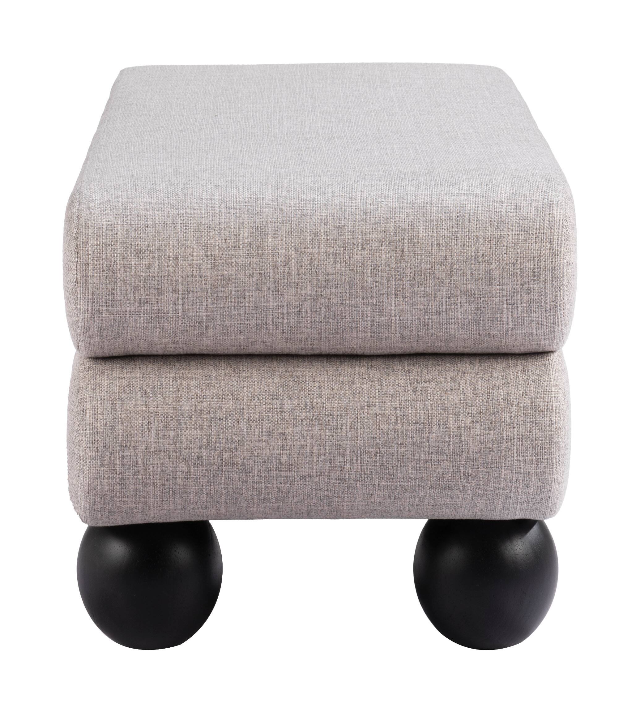 Back. Hivvago - Davao Bench Gray - Gray.