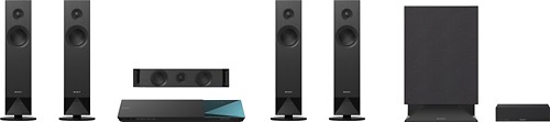  Sony - 5.1-Ch. 3D / Smart Blu-ray Home Theater System