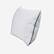 Left. SHEEX - Sleep Tech Down Alternative Stomach/Back Sleeper Pillow - Queen - Bright White.