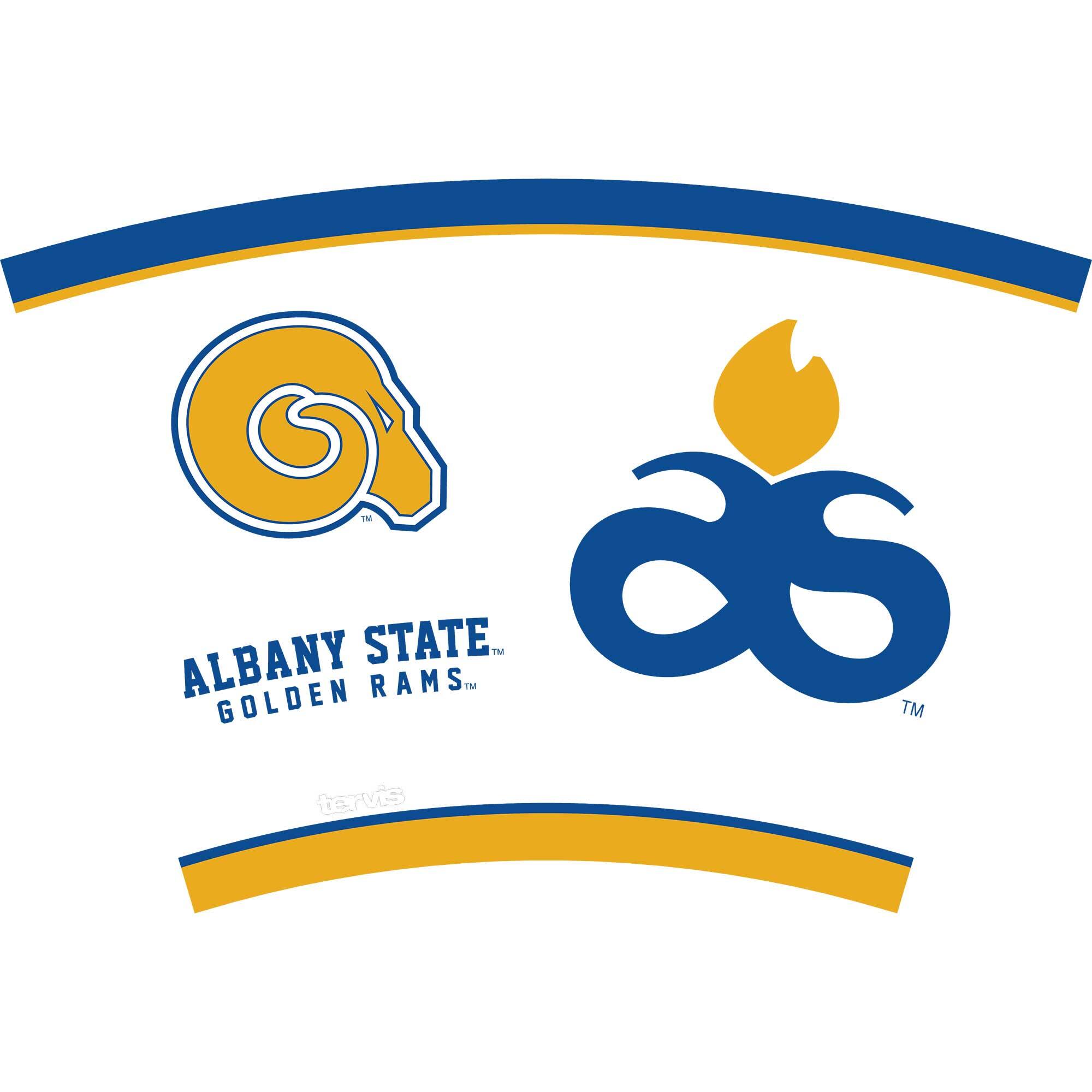 ALBANY STATE  
GOLDEN RAMS™  

tervis