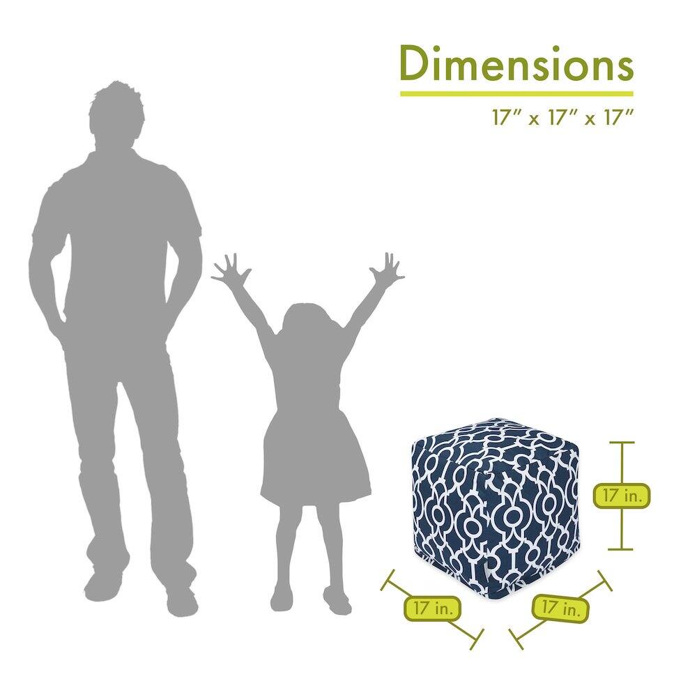 Dimensions  
17" x 17" x 17"  
17 in.  
17 in.  
17 in.