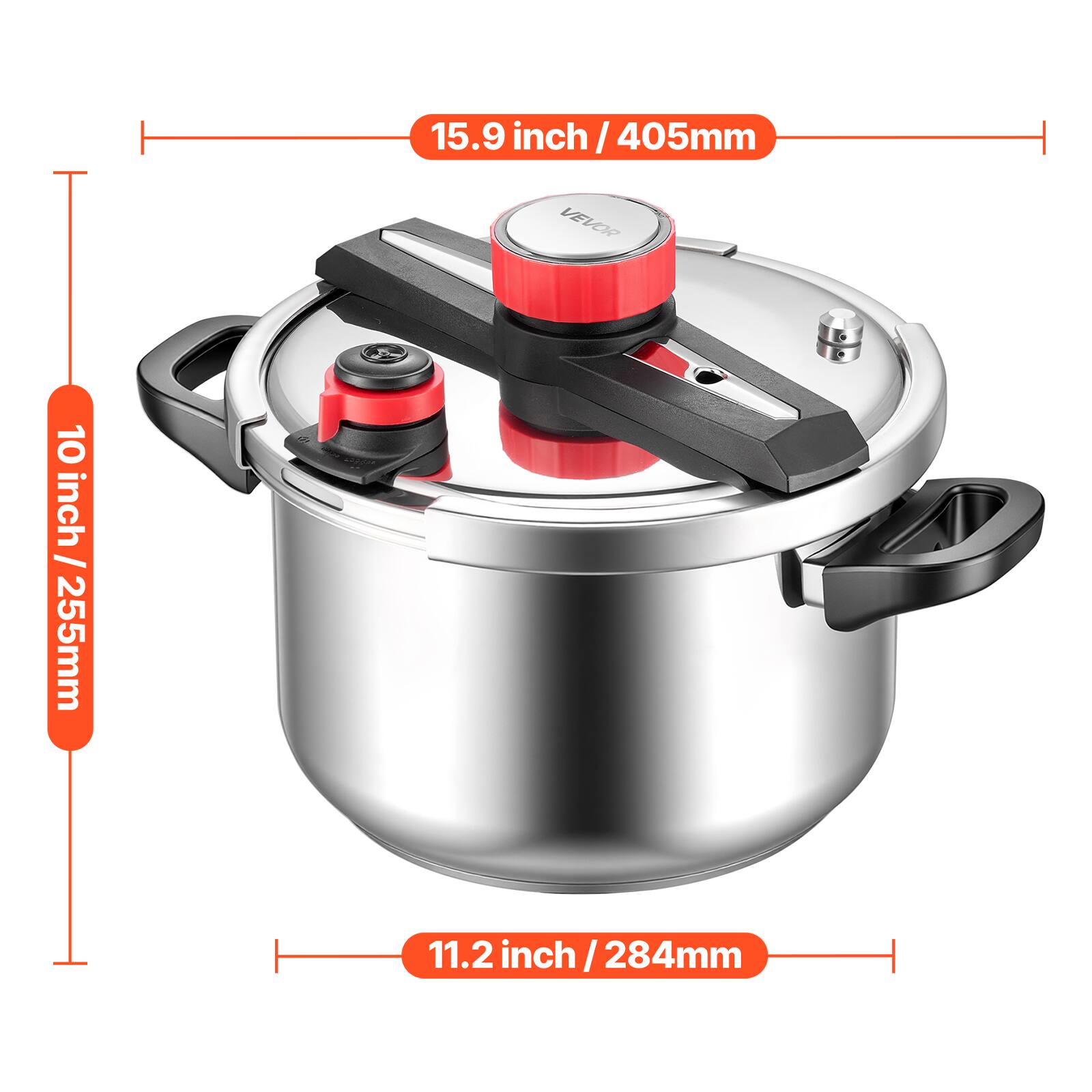 15.9 inch / 405mm  
10 inch / 255mm  
11.2 inch / 284mm