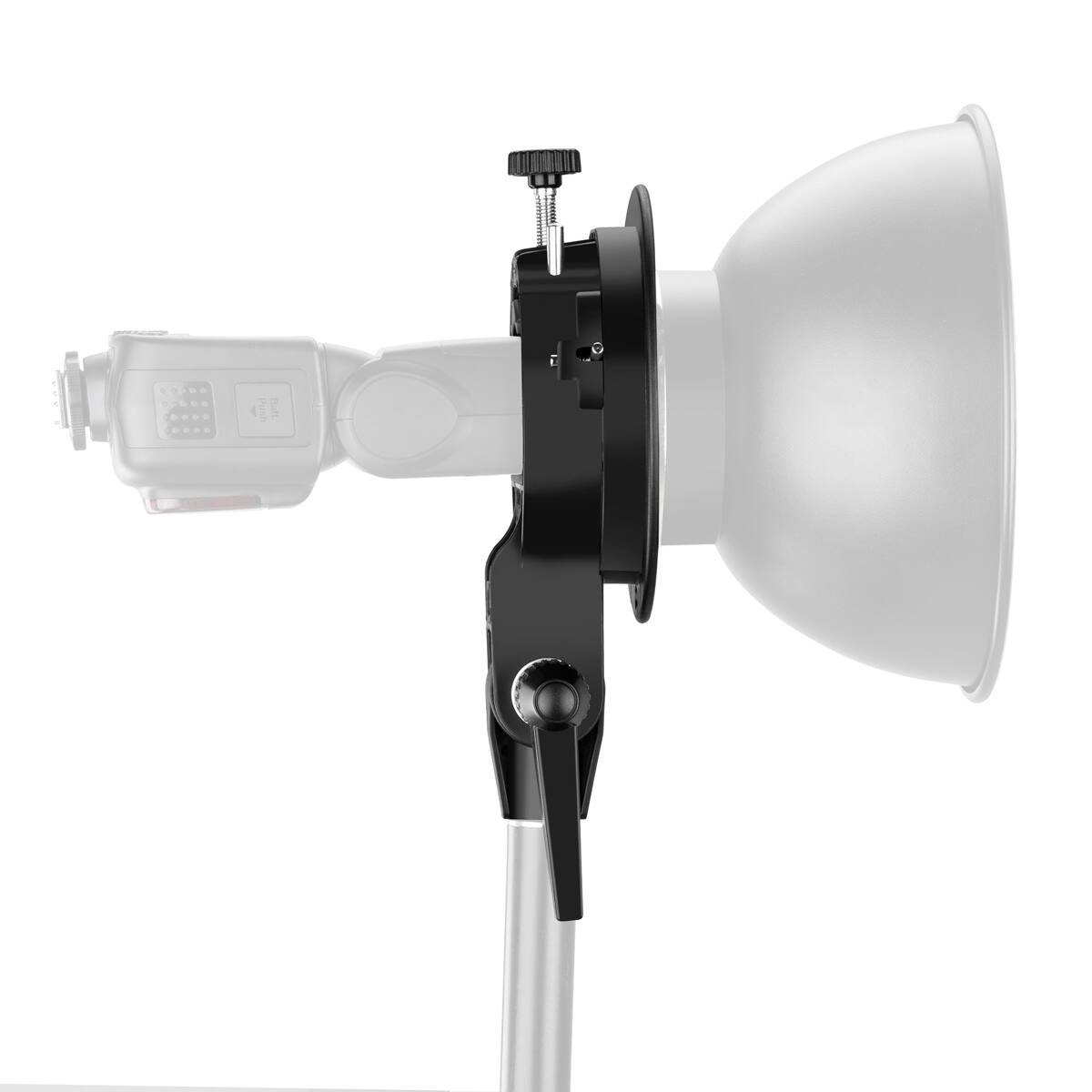 Alt View 6. Glow - Glow S-type Bowens Mount Bracket for Speedlites and Flash.