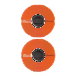 MakerBot - Tough Precision Filament Spool for Method 3D Orange, 1.65lb, 2-Pack