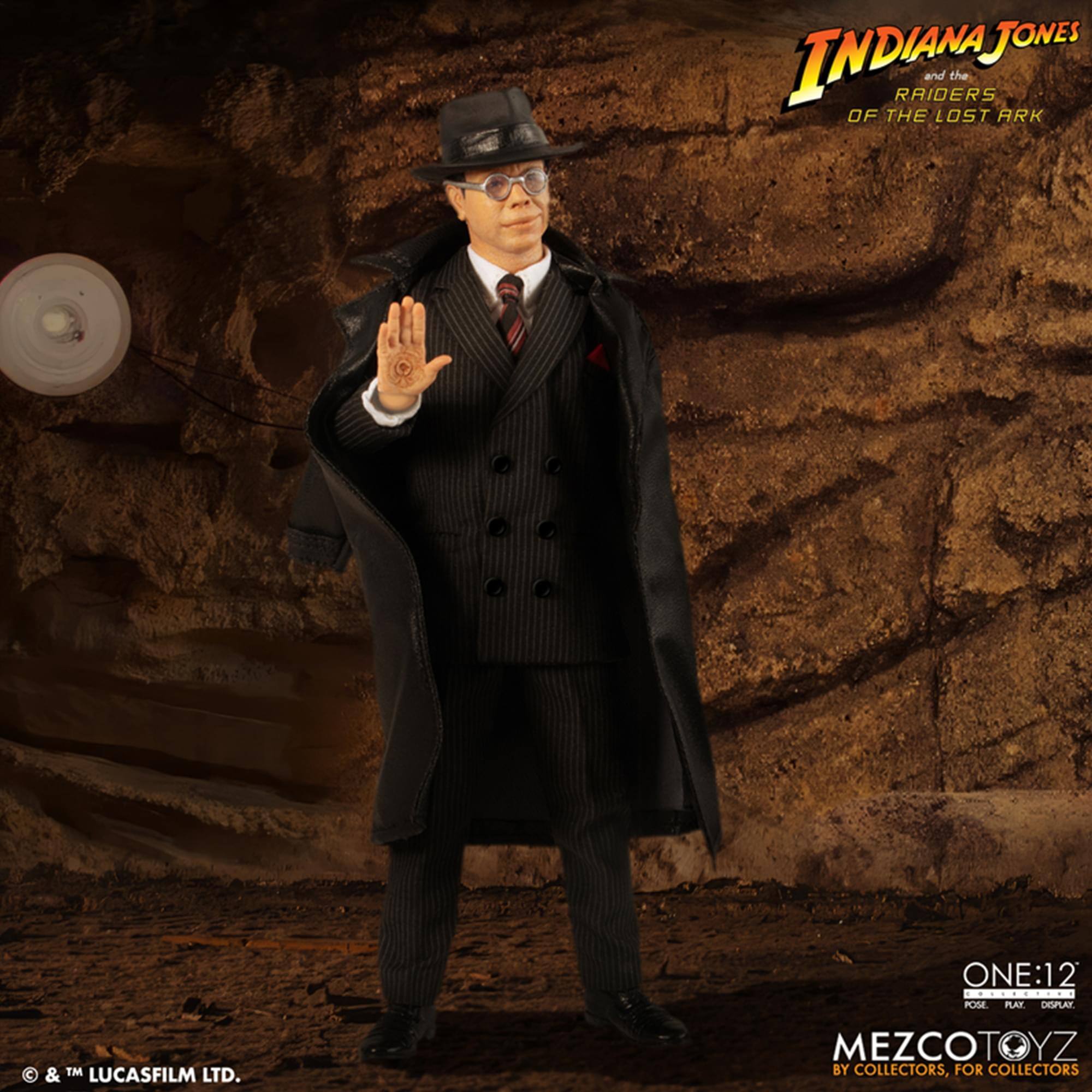 INDIANA JONES and the RAIDERS OF THE LOST ARK

ONE:12
POSE PLAY DISPLAY

MEZCOTOYZ
BY COLLECTORS, FOR COLLECTORS

© & ™ LUCASFILM LTD.