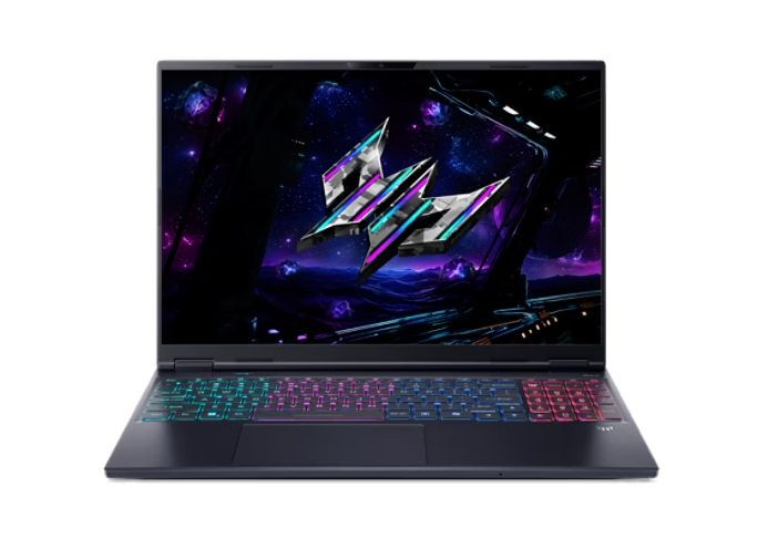 Front. Acer - Acer Predator Helios Neo 16S 16" OLED Gaming Laptop, RTX 5070 Ti, 32GB RAM, 1TB SSD.